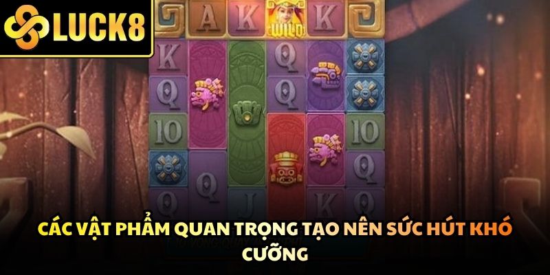 Hệ thống biểu tượng đa dạng tạo nên nhiều cơ hội nhận thưởng Kho Báu Aztec