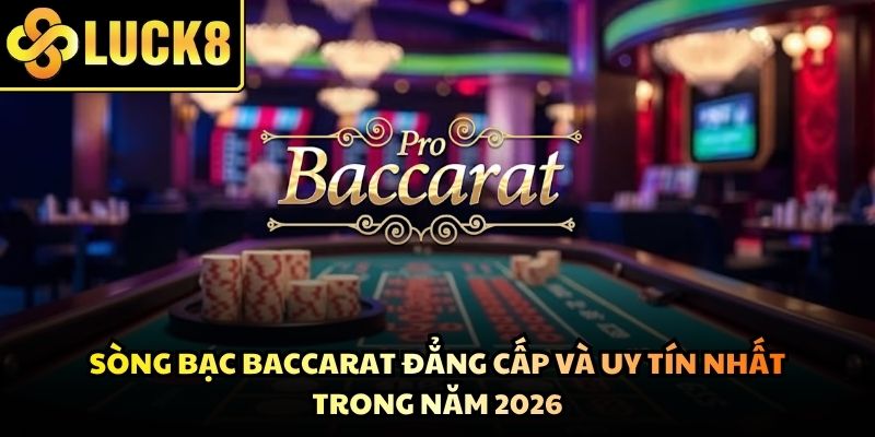 Sòng Bạc Baccarat Đẳng Cấp Và Uy Tín Nhất Trong Năm 2026